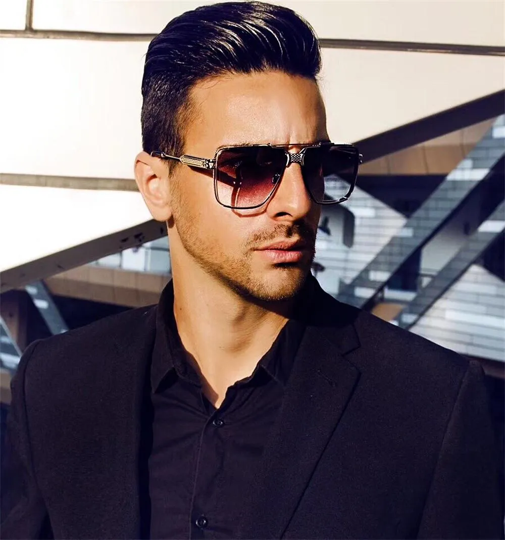 Metal sunglasses best sale mens