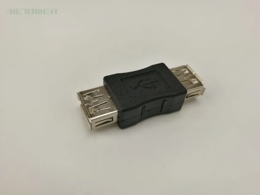 200pcs wholesale USB 3.0 USB 2.0 adapter connector type a jack to Jack coupler converter connector durable PC Laptop
