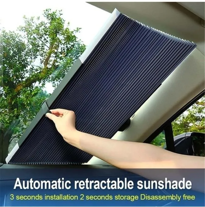 Auto Retractable Windschutzscheibe Anti UV Autofenster Schatten