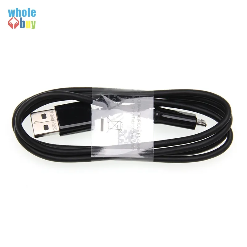 Cable micro USB de 1 m Línea de datos de carga rápida Cable de datos USB 2A para Samsung S4 S5 S6 S7 Cable de carga Sincronización de datos