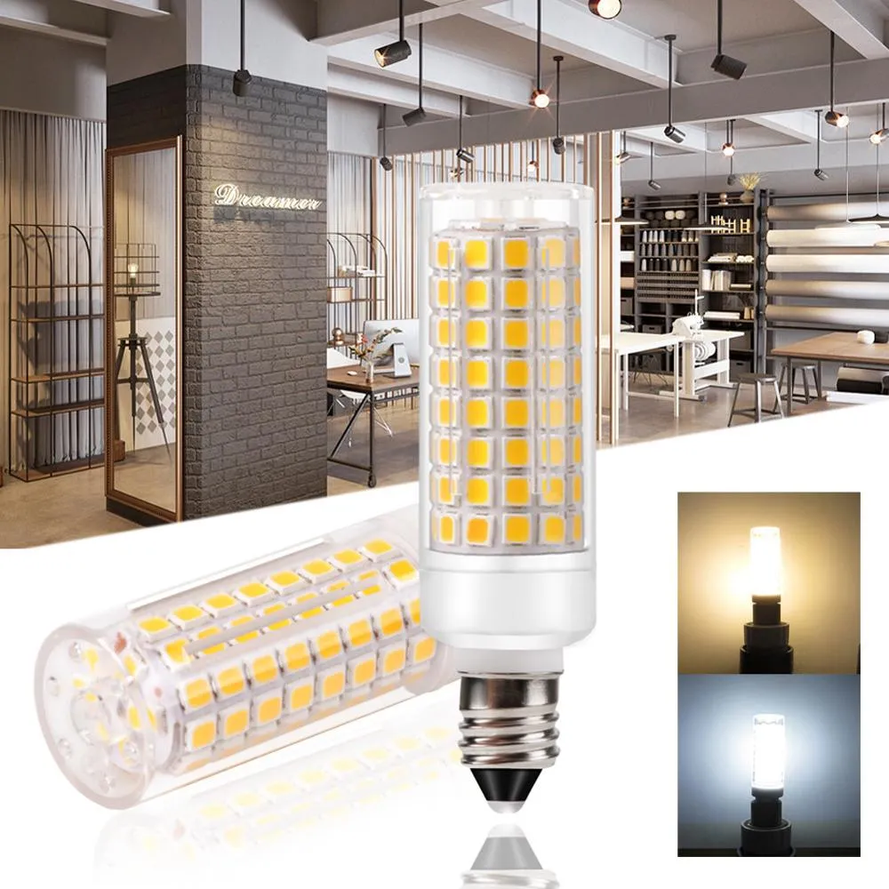 LED E11 Ceramic Bulb 7W E11 Base Lamp Replaces Halogen Lamp 35W As ...