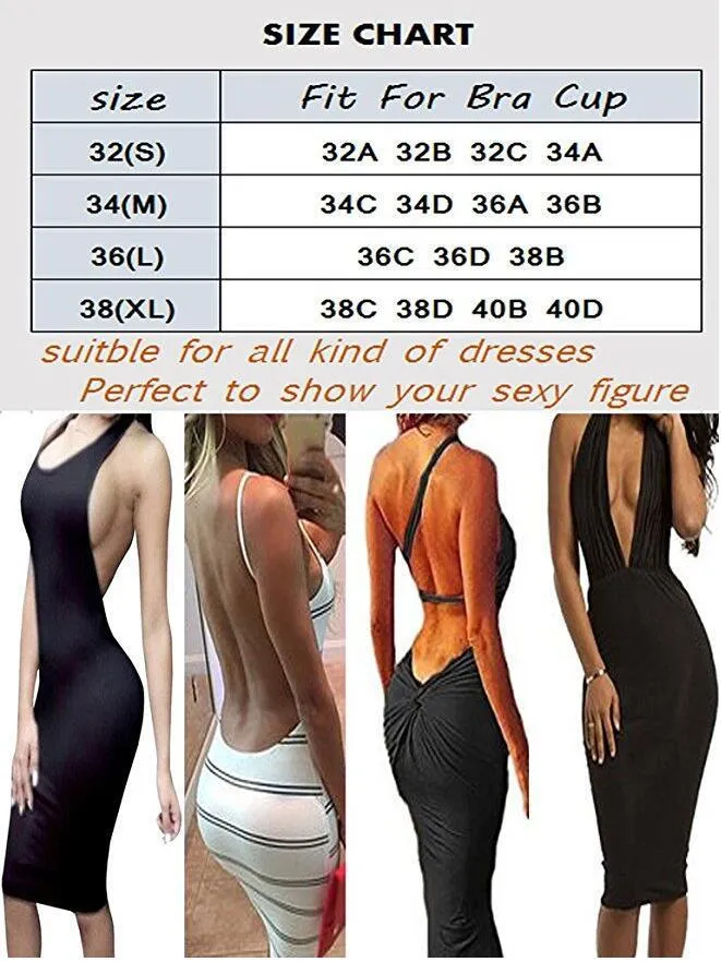 Women Body Shaper Bra For Dress Bodysuit Underwear Slips Backless Bra G  String U Plunge Shapewear Convertible Wedding Bra Y200710 From Xingyan01,  $8.84