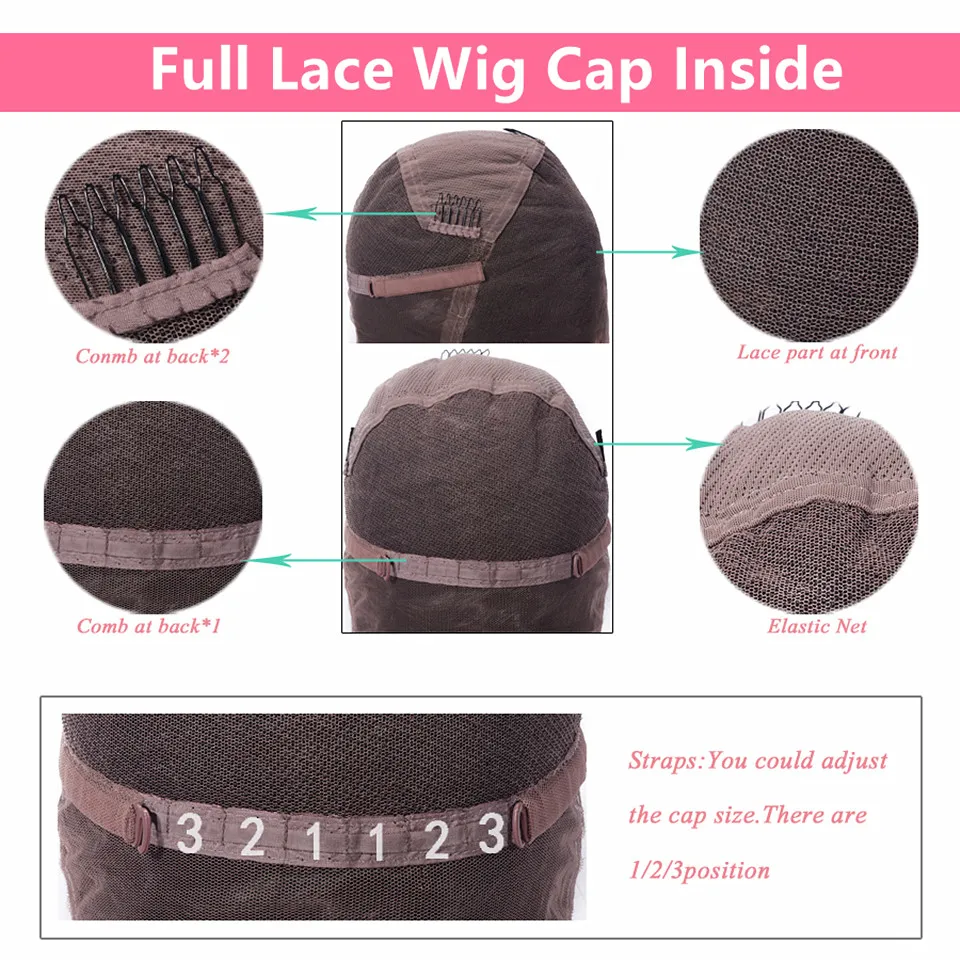 full lace wig cap inside