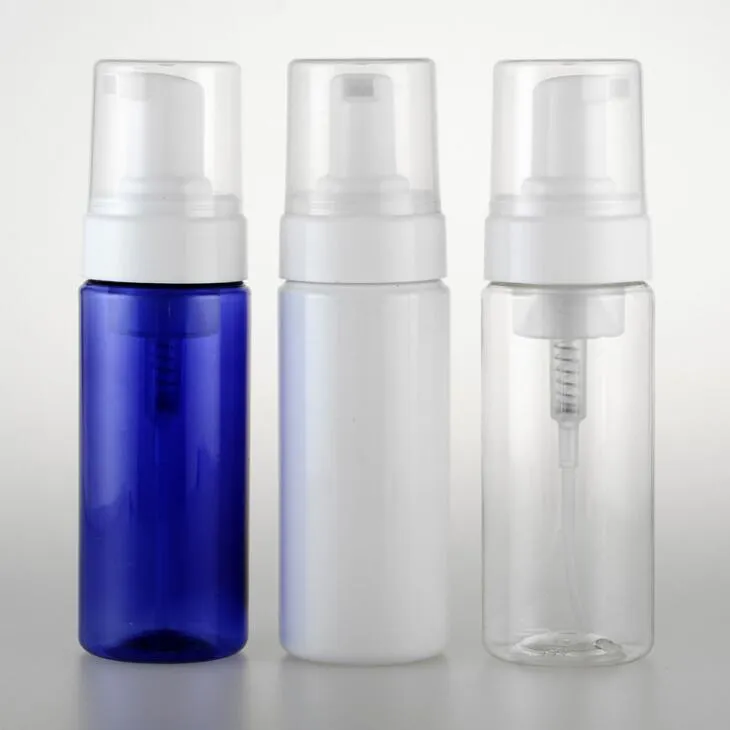 Free Shipping 100pcs/lot 100ML foaming bottle,foaming pump,soap dispenser,plastic PET foam bottle 3 colors LX2365