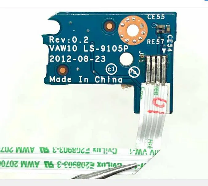 Dell Inspiron 17 3721 3737 5721 5737 Кнопка Power Board Flex.