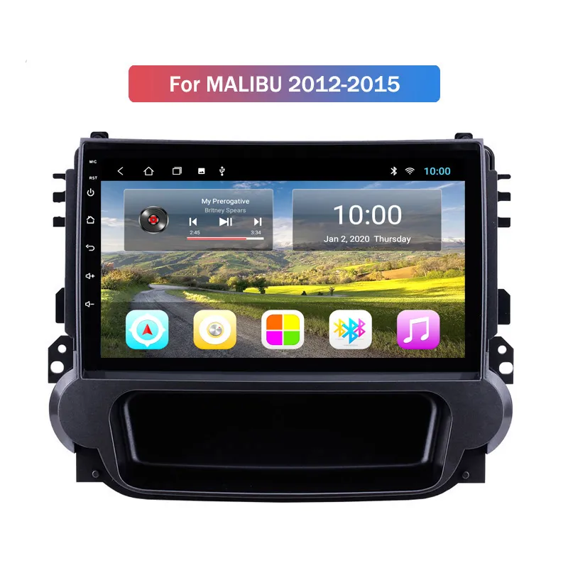 Auto Radio Video Spielen Android BT Auto Doppel Din Multimedia Player Stereo Gps Navigation für Chevrolet MALIBU 2012-2015