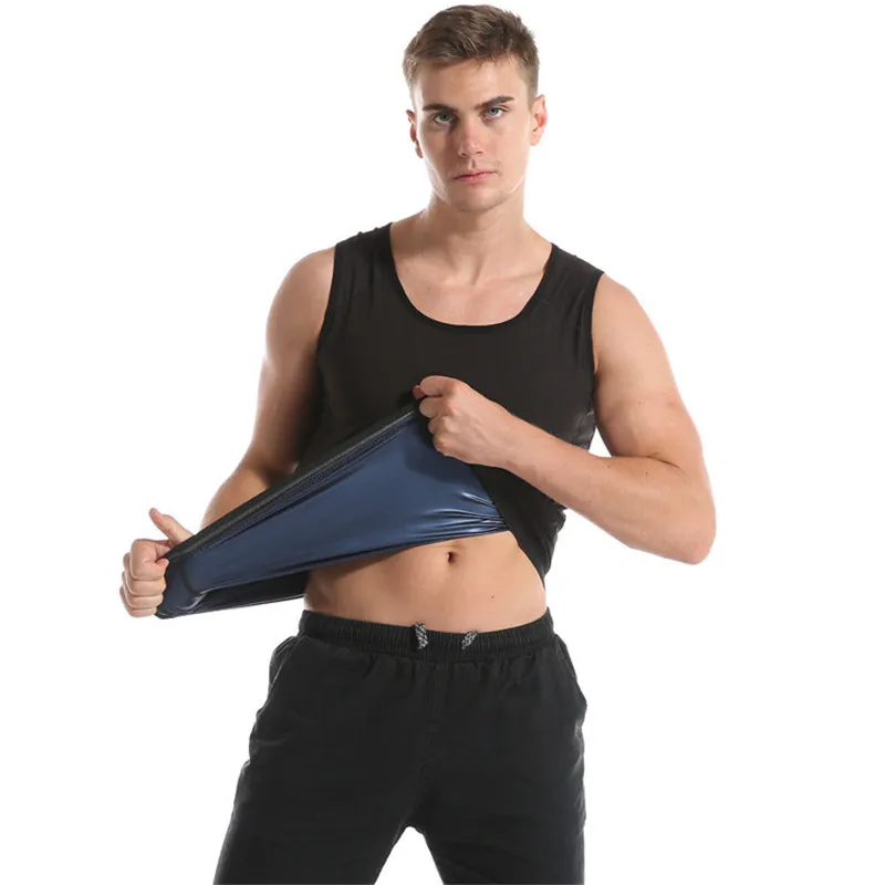 Waist Men's Body Sculpting Vest Mens Body Shaping Underwear