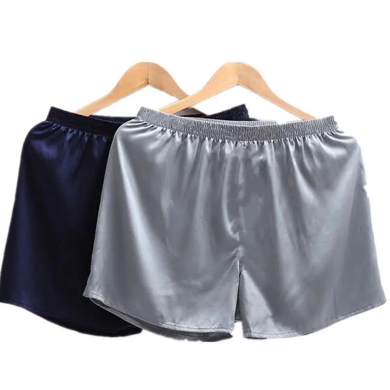 Mens satin discount boxer shorts