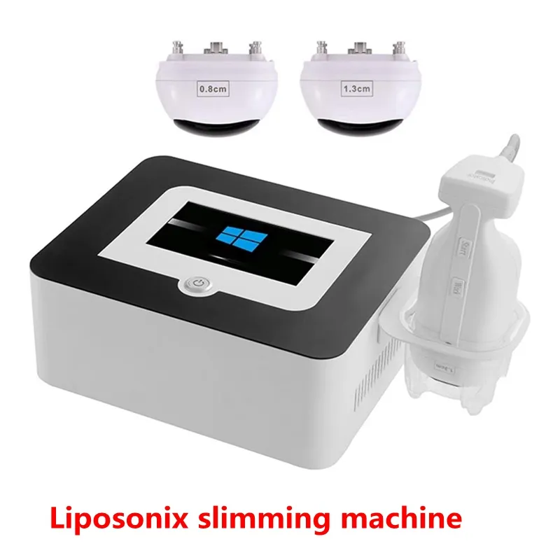 2021 Liposonix Hifu Slimming Machine Face Lifting Ultraljud Body Fat Wrinkle Avlägsnande Hud Åtdragning Skönhetsutrustning