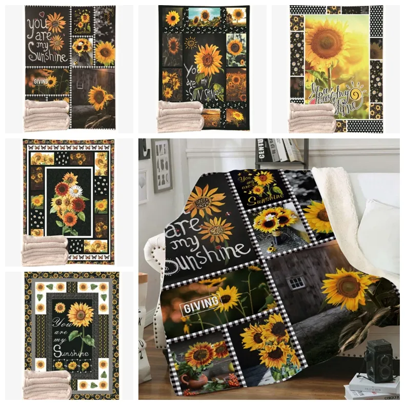 Rae dunn store sunflower throw