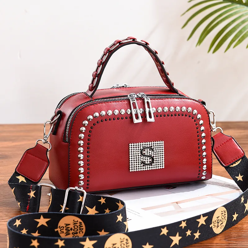 Pink Sugao women shoulder bags designer handbags 6 color crossbody bag new styles purse fashion wild lady bags pu leather