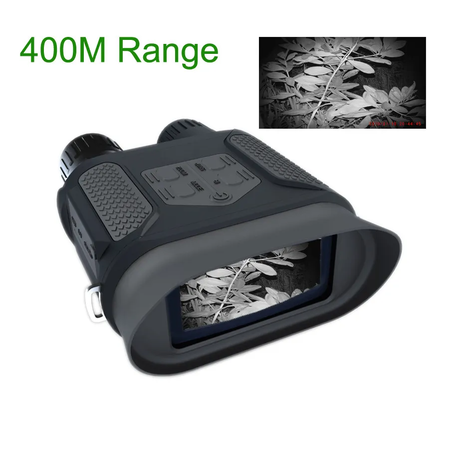 New Night Vision Lornetka Teleskop 400m 7x Podczerwień Polowanie Optics Widok z cyfrowym magnetofonem wideo