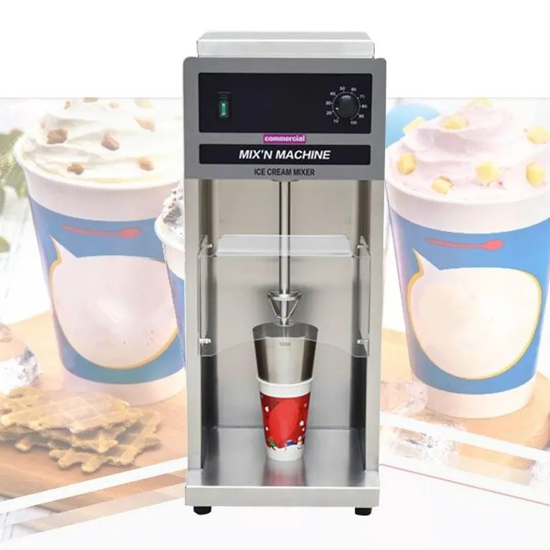 220V Multi-function Ice Cream Shaker Blender Commercial Milkshake Milk Tea Ice porridge Juice Ice Cream Mixing Machine