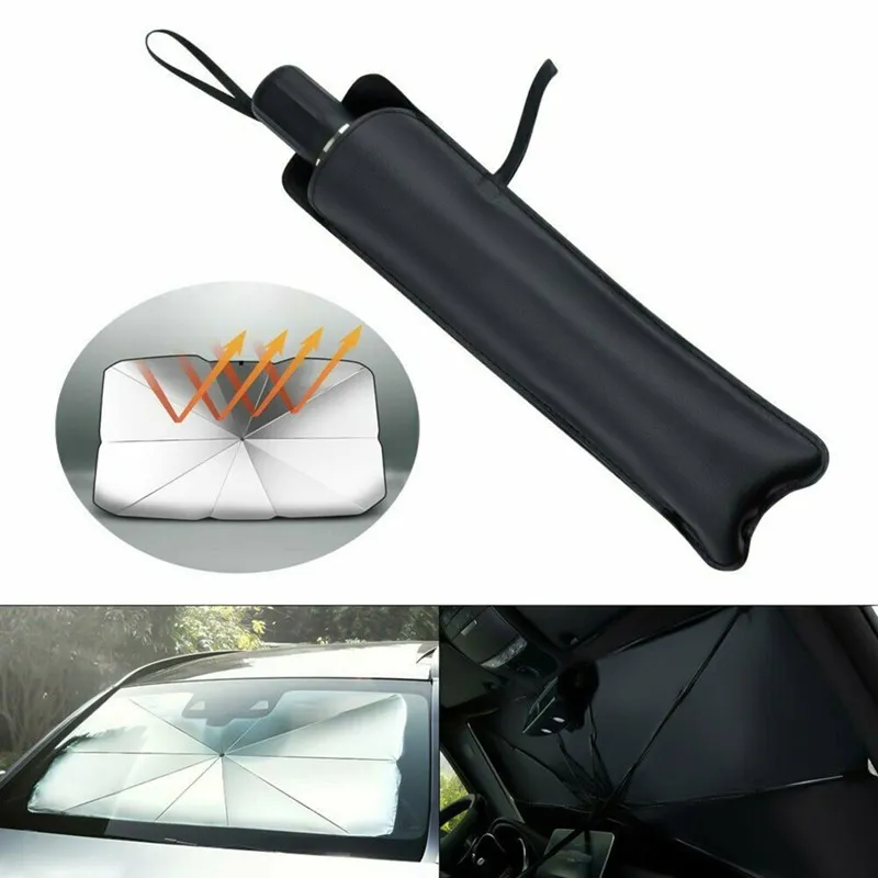 Car Sunshade Automotive Interior Parasol Windshield Cover UV Protection Sun  Shade Front Window Folding Umbrella From 54,37 €