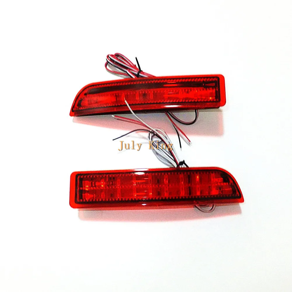 Июль King Автомобильные светодиодные тормозные огни + Night Light DRL Running для Toyota RAV4 Previa Ipsum личный Alphard Vellfire Estima Gaia Nadia Пикник и т.д.