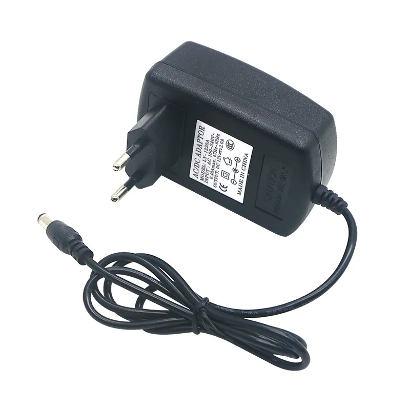 Transformateurs d'éclairage d'alimentation cc 12V 2A prise UK/US/AU/EU adaptateur de chargeur mural transformateur de commutation pour bande lumineuse à LED