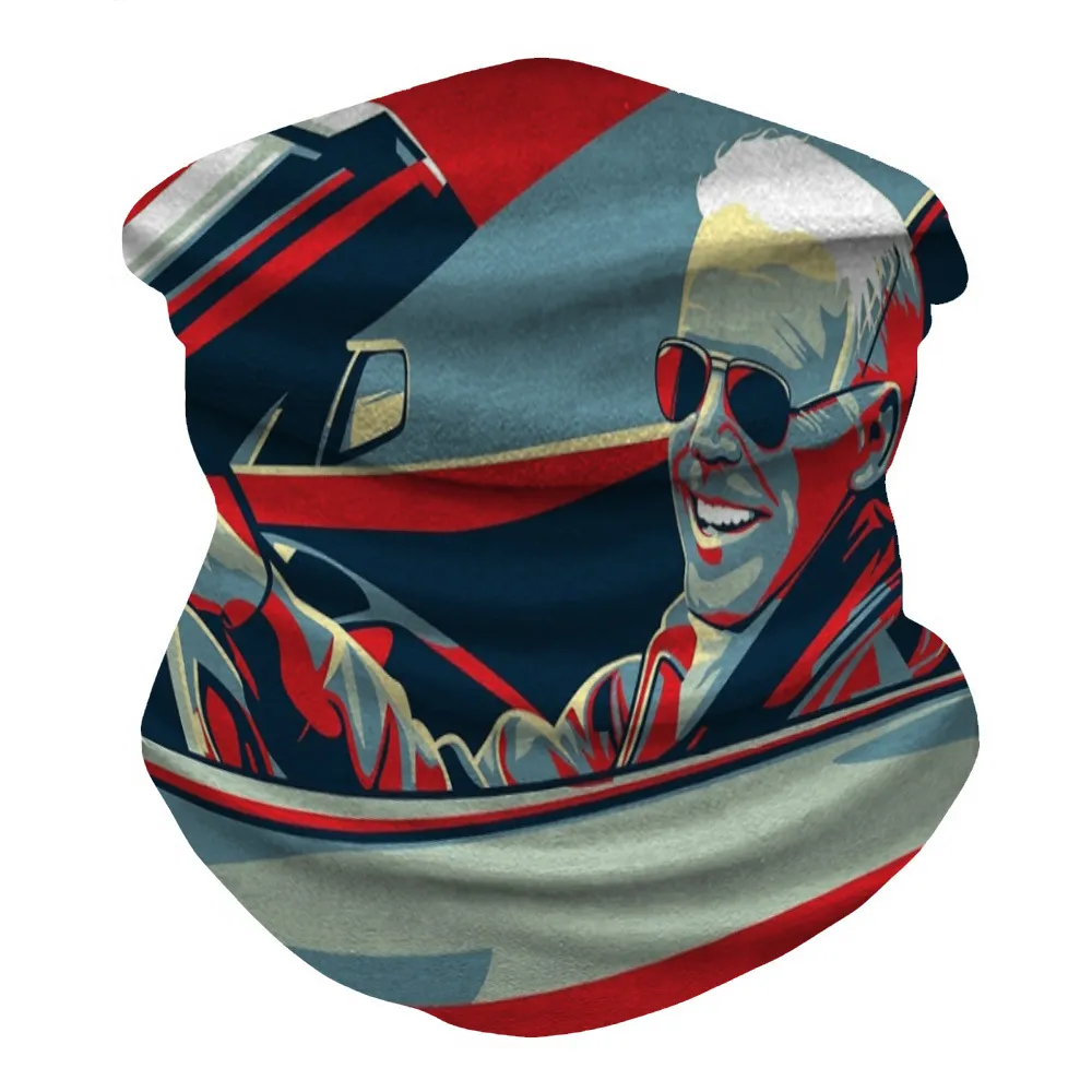 US STOCK,3D macgic Scarf US President Election Joe Biden Ice silk Face Mask Cycling Headscarf Dustproof Sunscreen Scarf