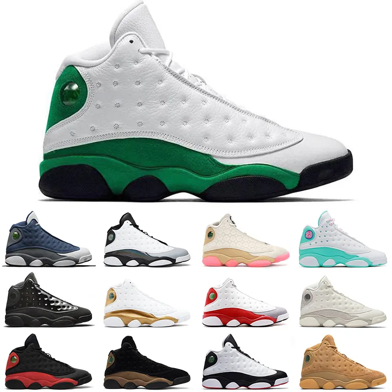 Jumpman 13 13s Mens Outdoor Shoes Island Green Playground Reverse Han fick spel Bled Men Trainer Sneakers oss 7-13