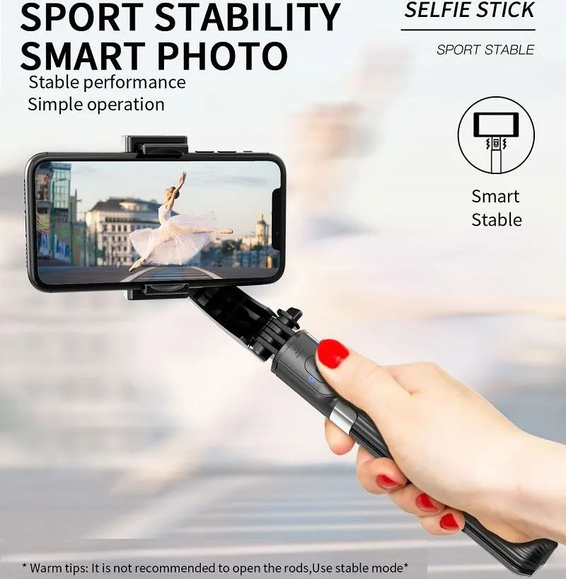 Kardan Stabilisator Selfie Stick Stativ Smartphone Video Hand Automatische  Balance Steady Schießen Stabilisator Bluetooth Fernbedienung Stativ Von  22,81 €