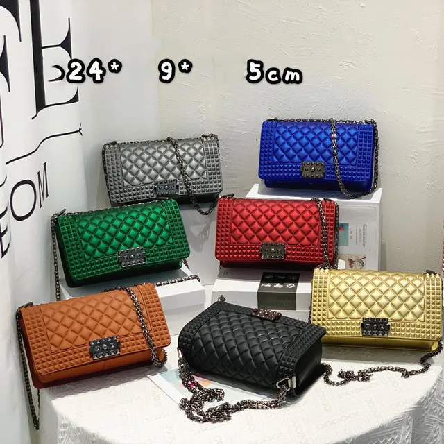 Sugao cor-de-rosa saco de geléia bolsas mulheres sacos de ombro saco de cadeia crossbody 2020 novos estilos menina moda bolsa de bolsa mulheres saco com rebite