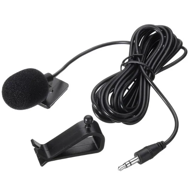 3.5mm Clip Sur Microphone Autoradio Stéréo Bluetooth Activé Audio