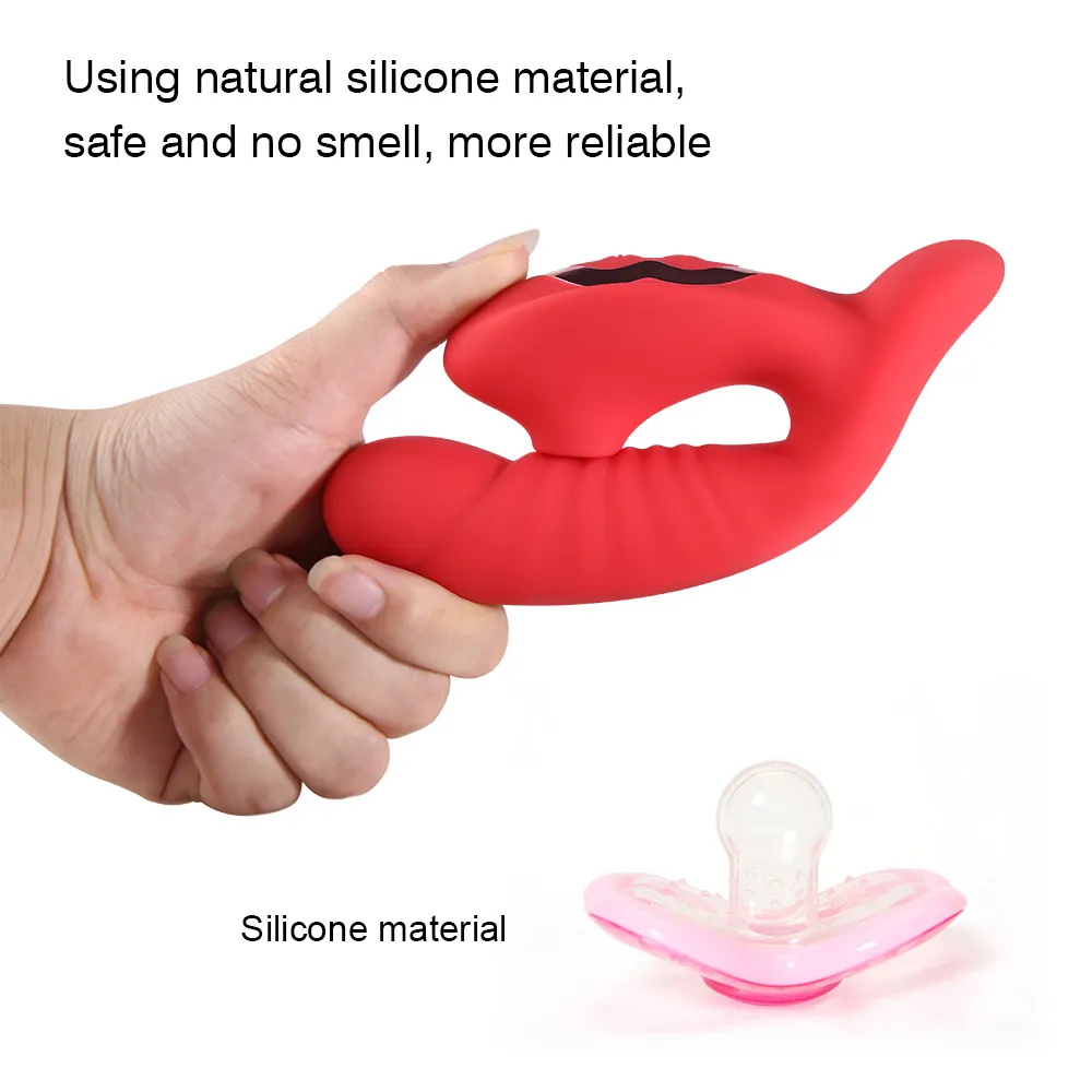 finger vibrator sex toy Wearable Clitoral Sucker Vibrator Hands Free G Spot... From Ruiqi04, $16.98