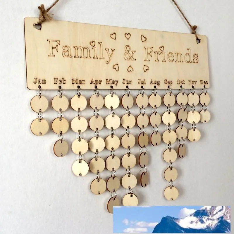 Wooden Birthday Calendar Board DIY Family Friends Birthday Sign Special Dates Planner Board Plaque For Home Hanging Home Sign Decor Gift From Wearnice, $6.08 | DHgate.Com wooden-birthday-calendar-board-diy-family-friends-birthday-sign-special-dates-planner-board-plaque-for-home-hanging-home-sign-decor-gift-from-wearnice-6-08-dhgate-com