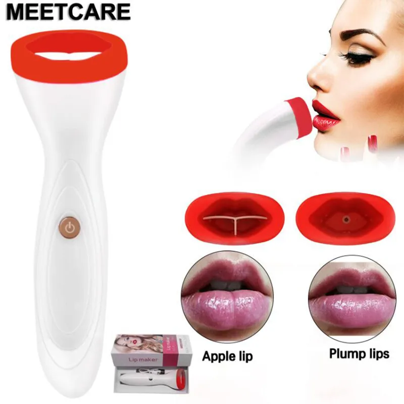 Facial ferramenta de beleza Gel de silicone elétrica vibratório Lip Plumper Dispositivo Enhancer em Natural Automatic Lip Lip Sexy Enlarger