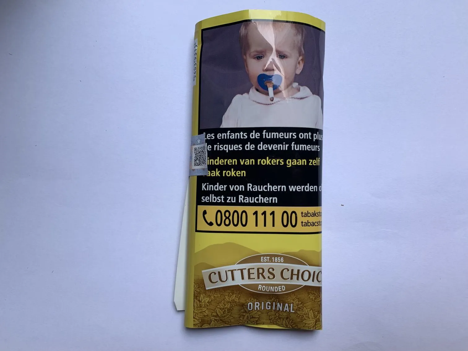 TOP Collection Yellow Baby Packing Cigarette Smoking Tobacco Cutters