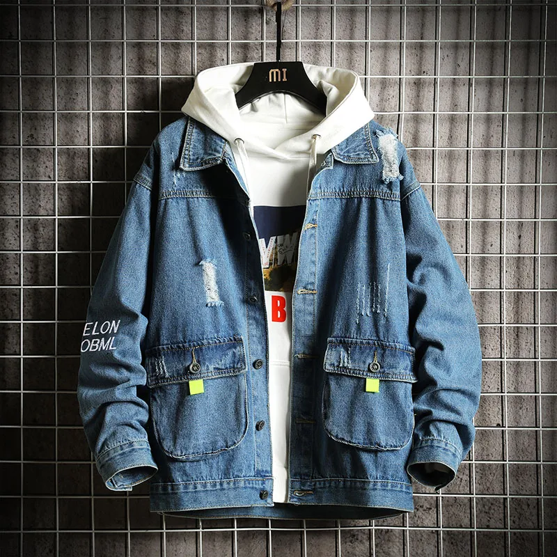Jaket hip sales hop denim