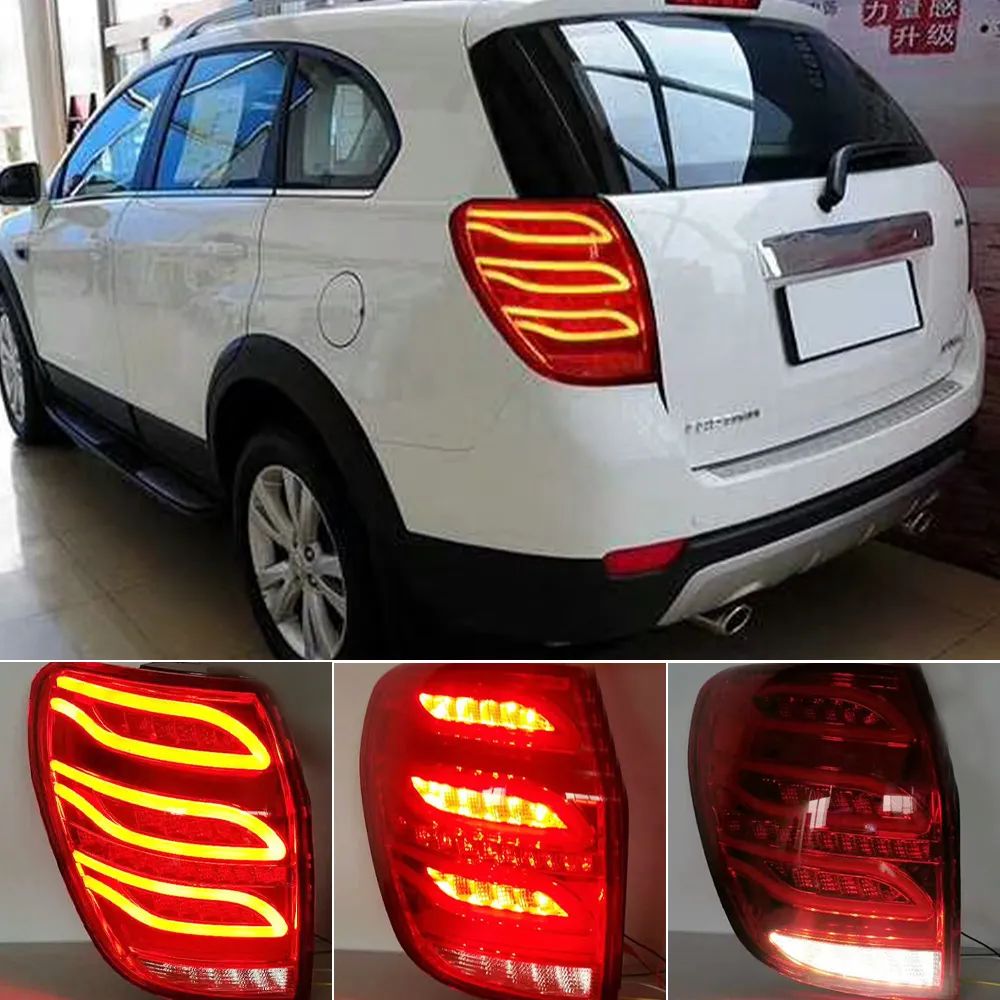 2st bilstyling för chevrolet captiva bakljus 2008-2019 Nya Kaptiva LED-lampan drl signalbroms omvänd biltillbehör