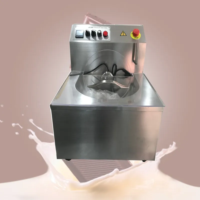 Quente alta qualidade chocolate máquina de derretimento de aço inoxidável máquina de moderação de chocolate Chcolate makerchcolate shaker vibração mesa