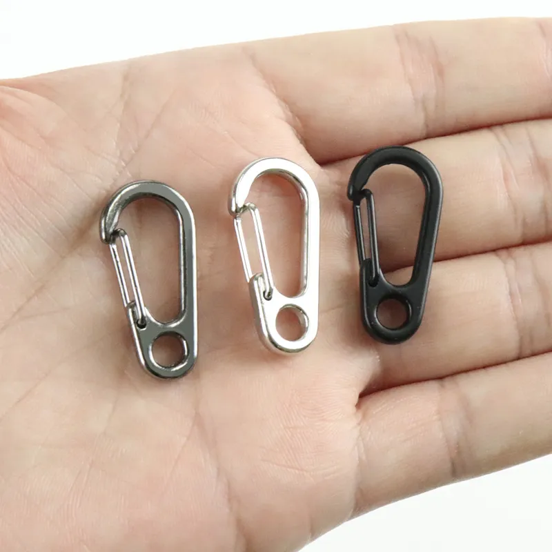 Belly Button Survival Kit Carabiner Keychain With Mini Buckle Cute