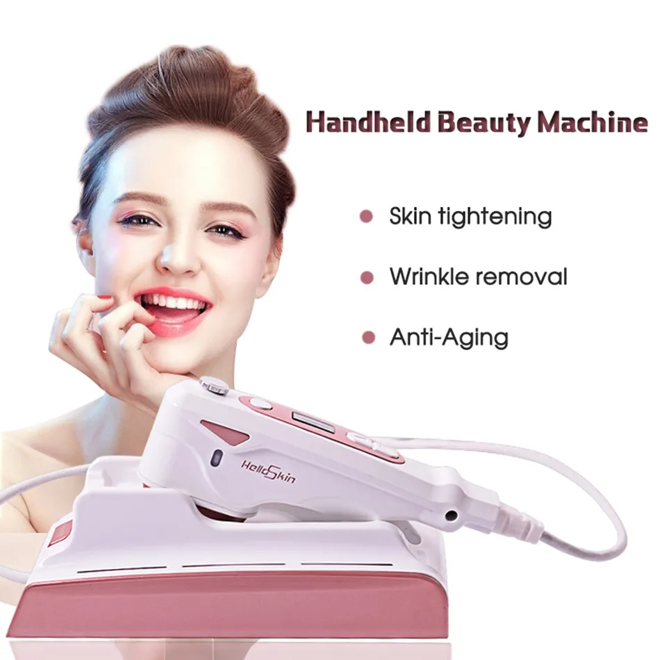 2020 Lescolton Ultrasonic Mini HIFU Skin Rejuvenation RF Lifting Beauty Therapy High Intensity Skin Care SPA Beauty Instrume