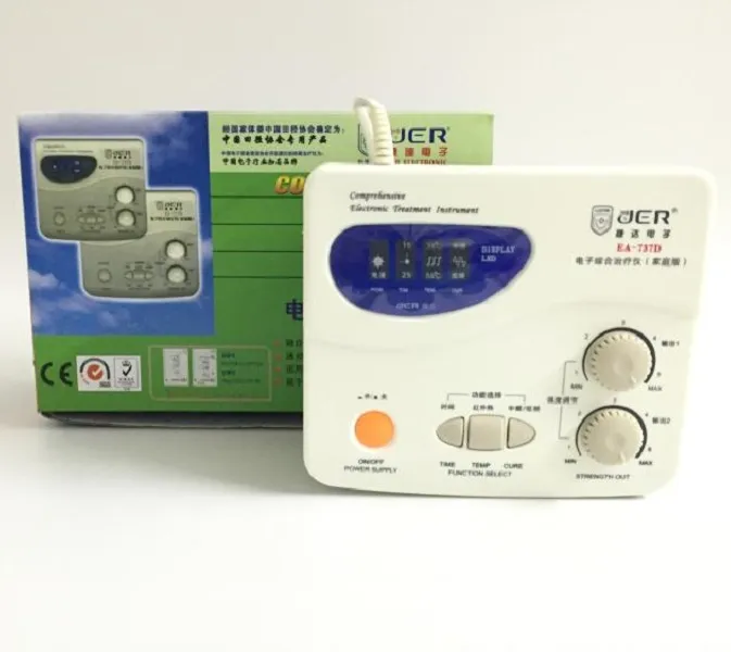 New Arrival Acupuncture electrical massage device EA-737D Lcd cervical spine directly via factory English langauge