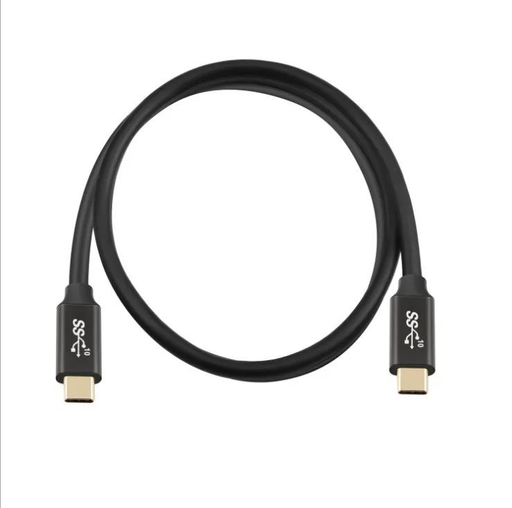 USB Typec till USBC 3 1 Gen 2 Laddningskabel hane till hane 10 GB S 100W 5A