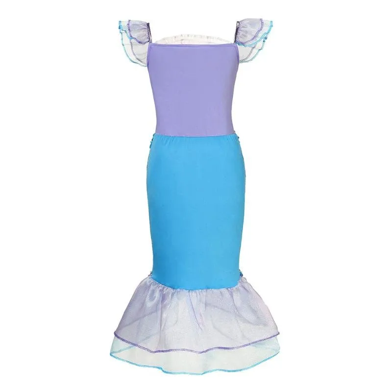 Compre Meninas Pequena Sereia Dress Up Outfit Crianças Sereia