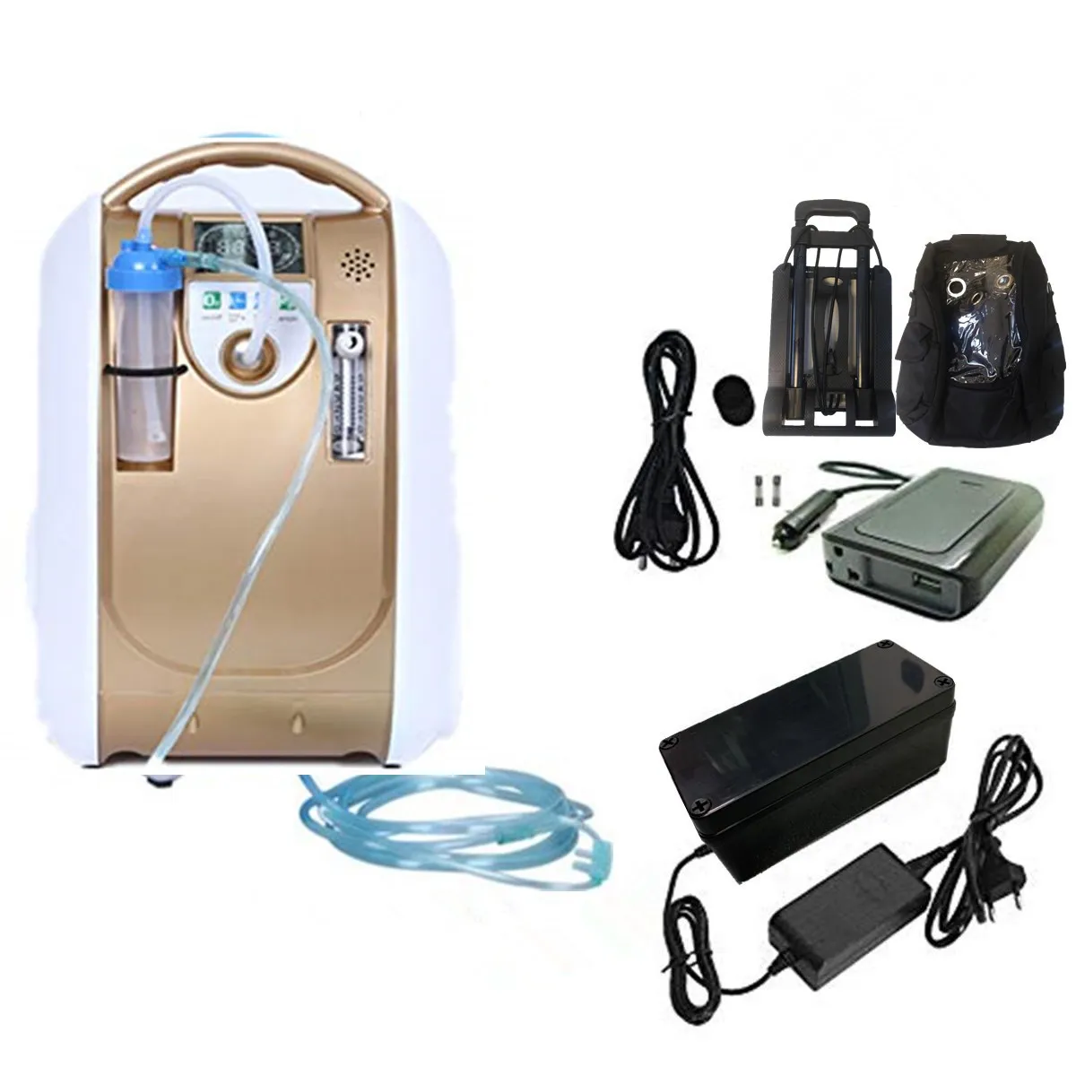 15L Home Oxygen Concentrator Generator - Portable Oxygen Machine with ...