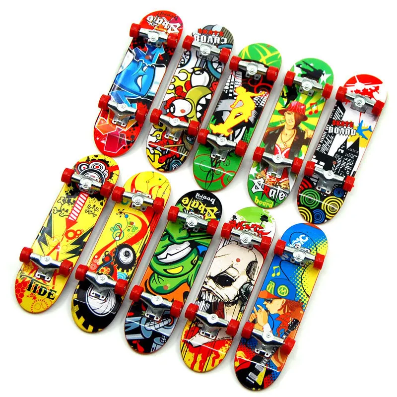 Mini dedo skate fingerboard brinquedos dedo scooter skate board