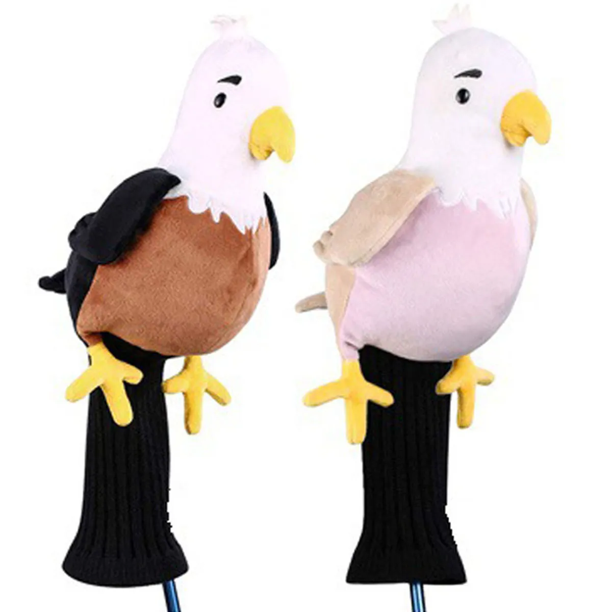 Handmade Wood Golf Plush Headcover Driver Golf Headcovers Creative