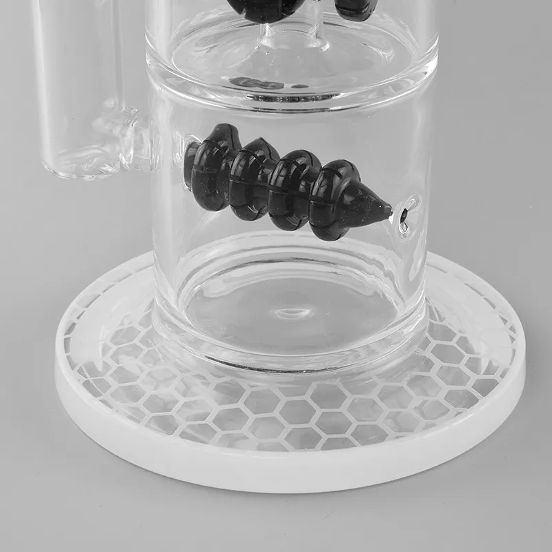 Bulk Order Unique 14.5 Straight Hookah Bong With Perc Filter And Glass Bowl  From Dave420, $39.13