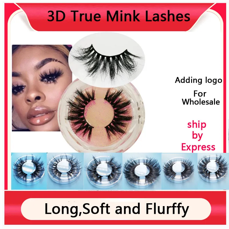 25mm lashes real mink hair wholesale 3d false eyelashes custom private label fluffy 5D big fake eyelash party lash vendors girlfriend gift