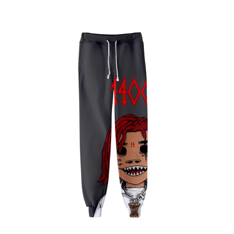 Trippie Redd Rapper Hip 3D Cool Jogger Pants Anime Cartoon 2020 New ...