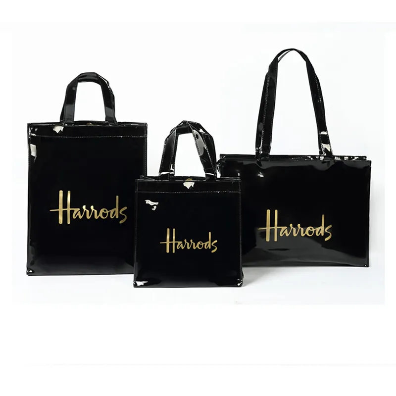 Luxe pvc handtas duurzaam waterdichte vrouwen draagtas shopping tas herbruikbare eco vriendelijke Londen shopper tas schoudertas handtas CX200715