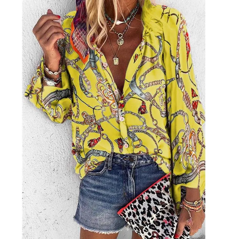 2020 Nuevo Dise o De Talla Grande Blusa De Mujer Con Cuello En V