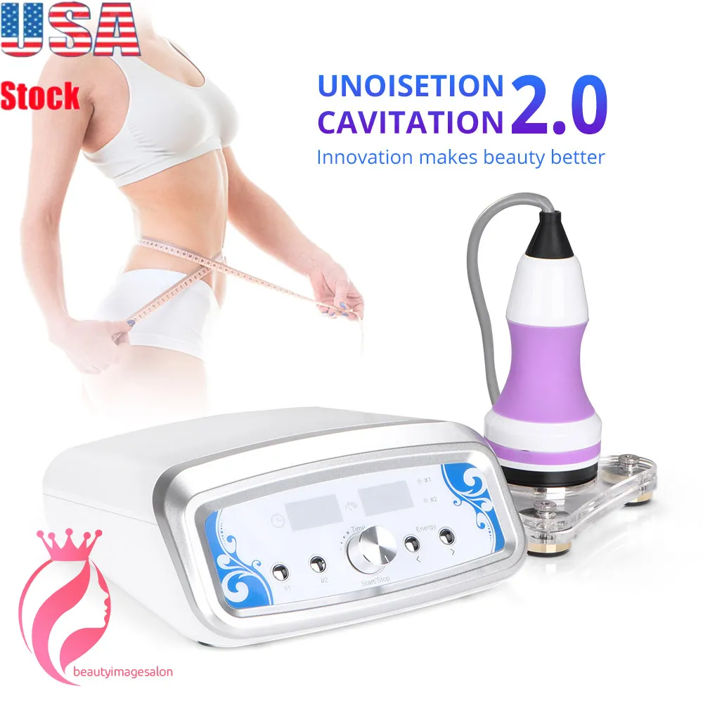 Nouvelle cavitation 40 K ultrasons peau levage corps perte de poids graisse minceur beauté Machine stock américain