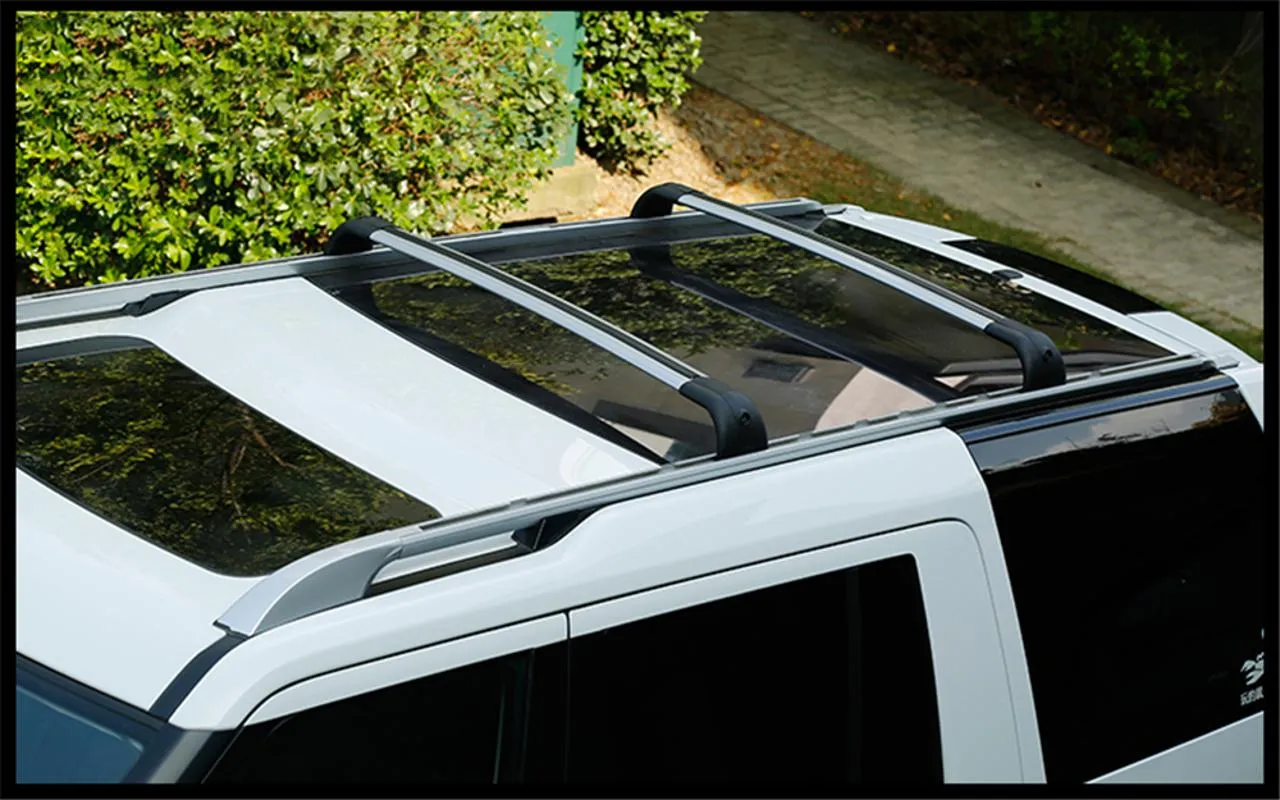1 paire de 48 pouces de barres transversales de galerie de toit de voiture  48 « barre transversale de toit de porte-bagages de porte-bagages rail de  toit 35kg / 75lbs pour voiture /