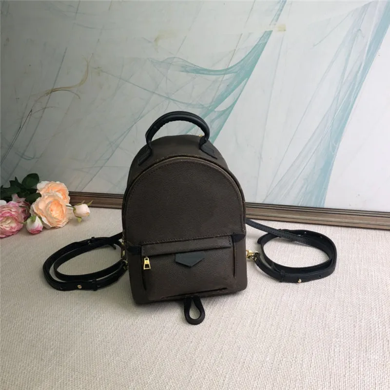 Mini taille portable femmes sac à dos de haute qualité classique toile cuir cartable grande capacité simple femmes voyage sac à dos 3 tailles