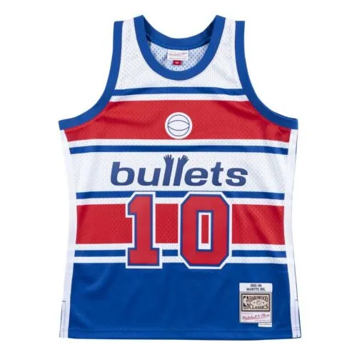 Cheap Bullets Manute Bol 10 Mitchell & Ness 1985 86 Jersey Throwbacks