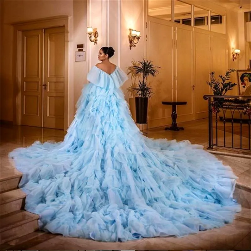 Light sky blue sales dress
